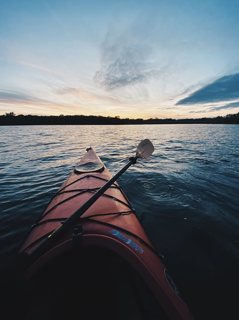 Kayaking in Crystal Clear Waters